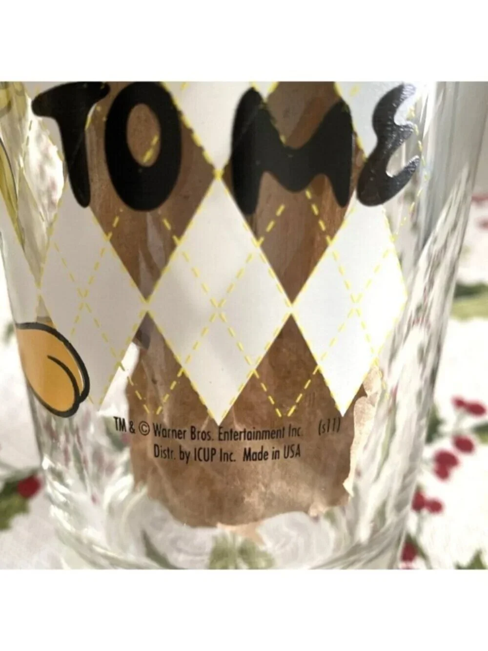 Looney Tunes Tweety Bird 2 Pint Glasses 